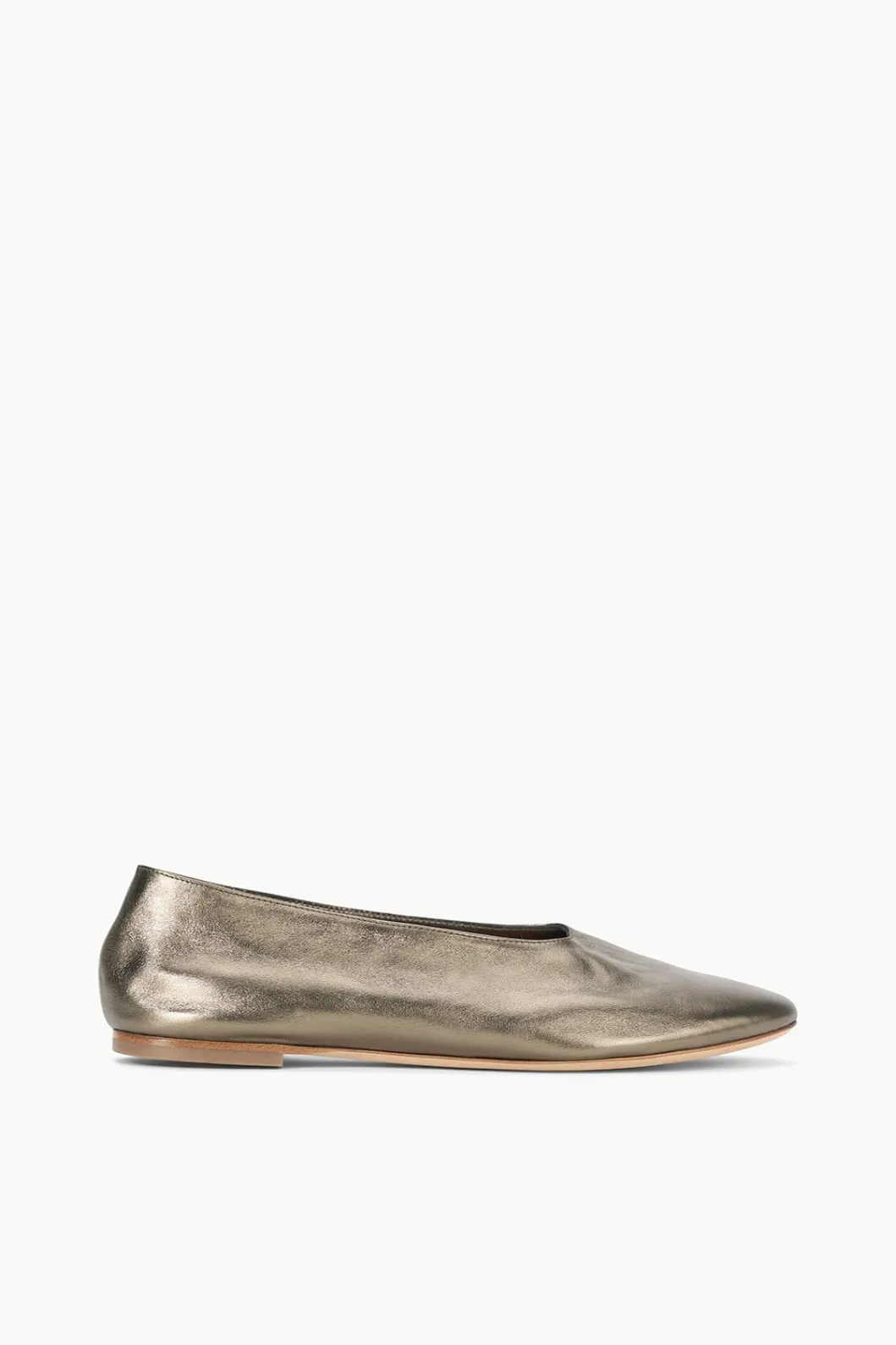 STAUD ALBA BALLET AGED BRONZE< Mules & Flats