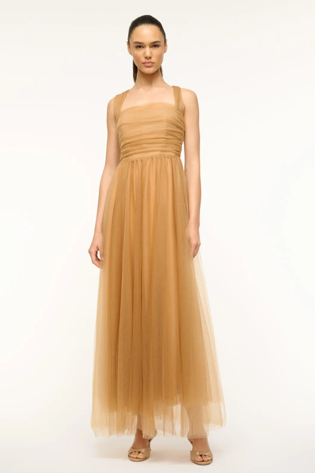 STAUD ANTONIA DRESS< The Evening Edit | Maxi Dresses