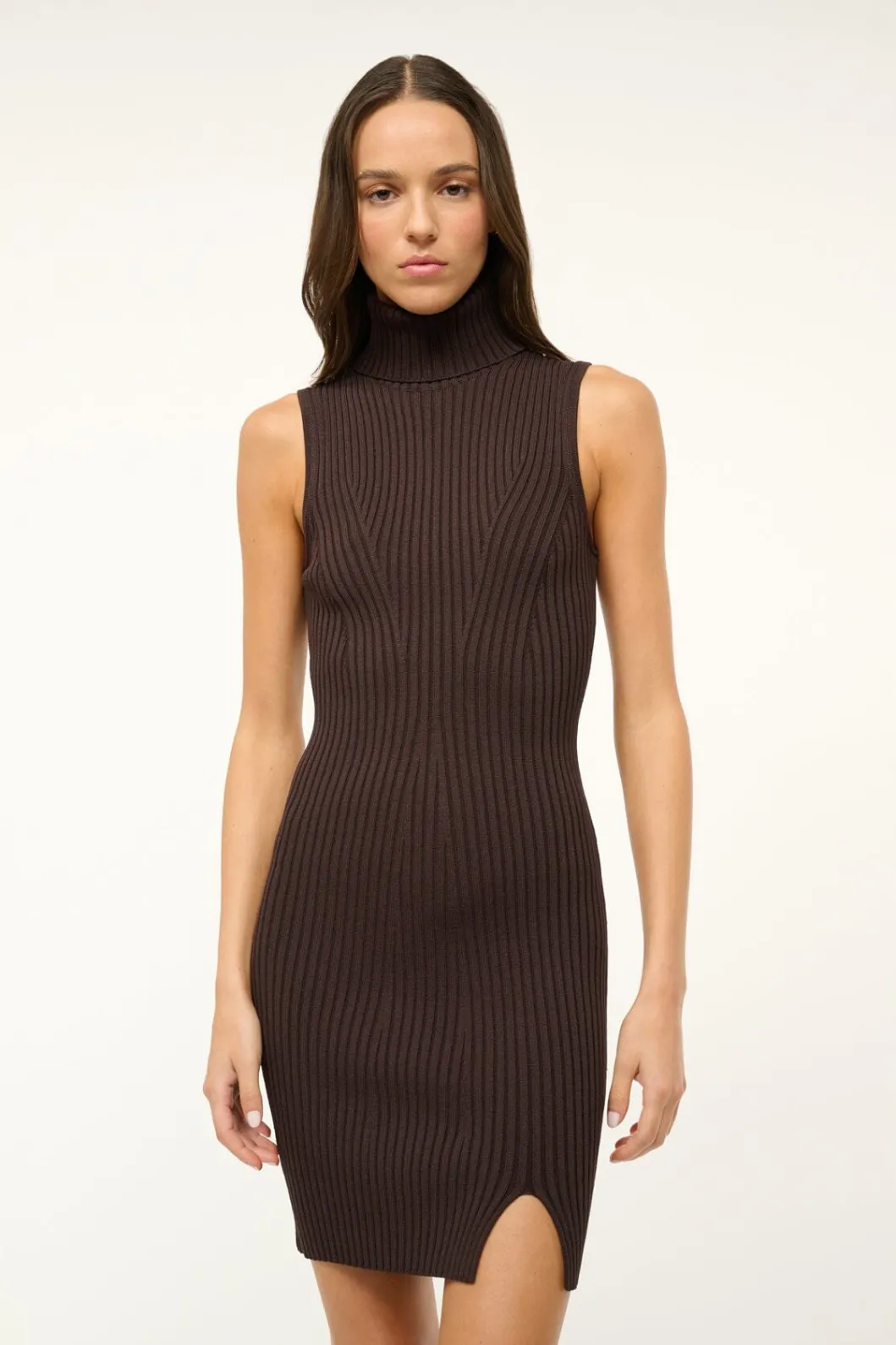 STAUD CALLUM DRESS< Knit Dresses | Mini Dresses