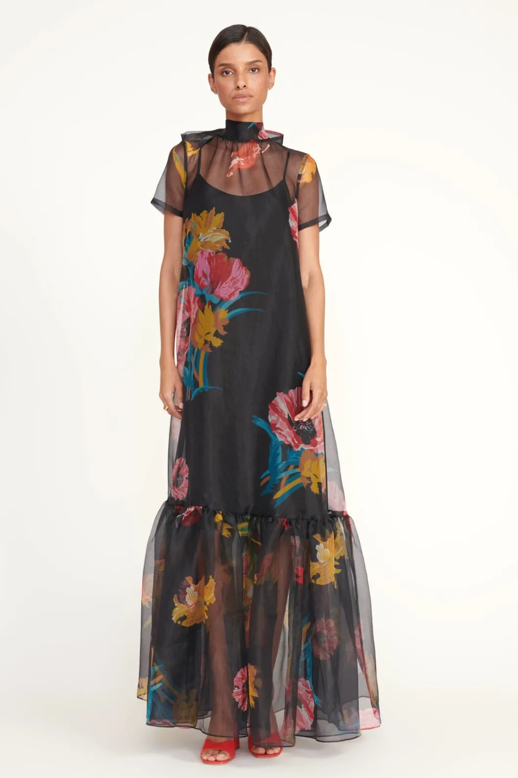 STAUD CALLUNA DRESS FIRST BLOOM NIGHT< The Evening Edit | Maxi Dresses