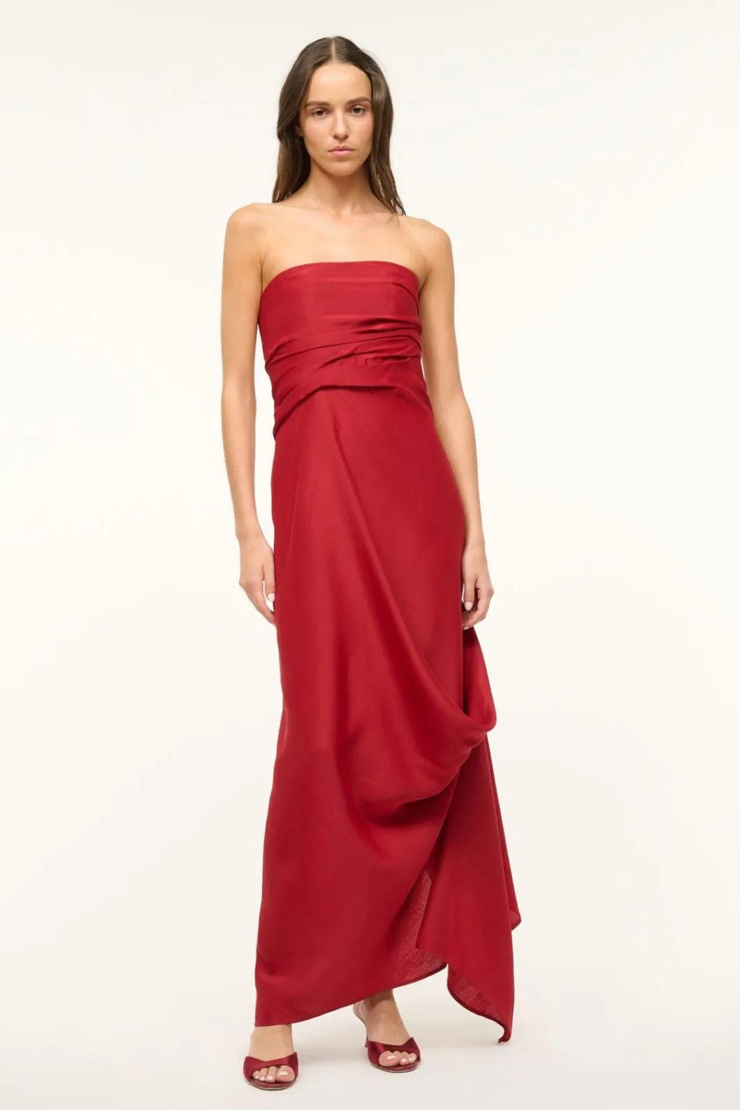 STAUD CARAVAGGIO DRESS< The Evening Edit | Maxi Dresses