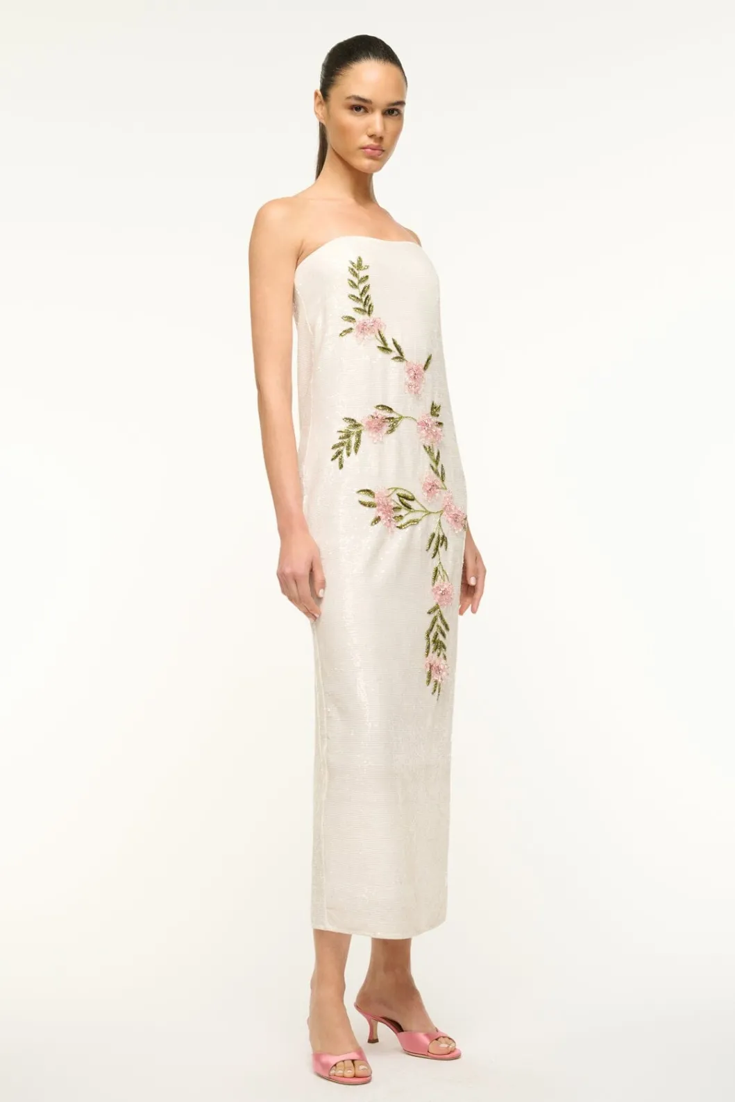 STAUD CASEY DRESS< The Evening Edit | Maxi Dresses