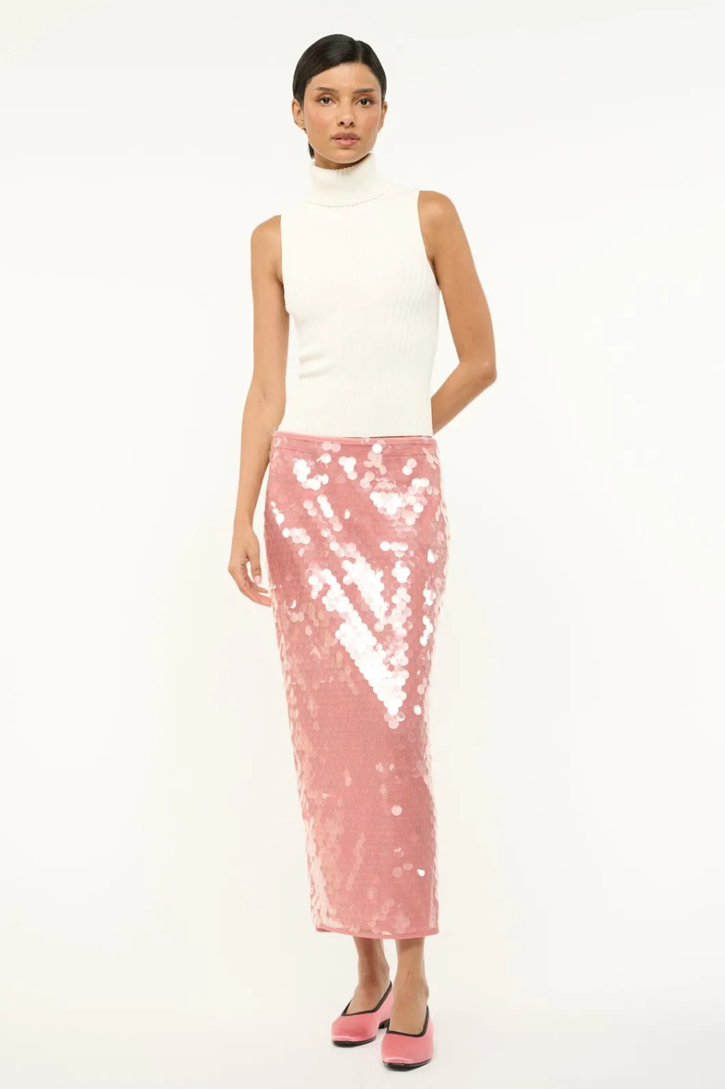 STAUD CASEY SKIRT< Skirts | The Evening Edit