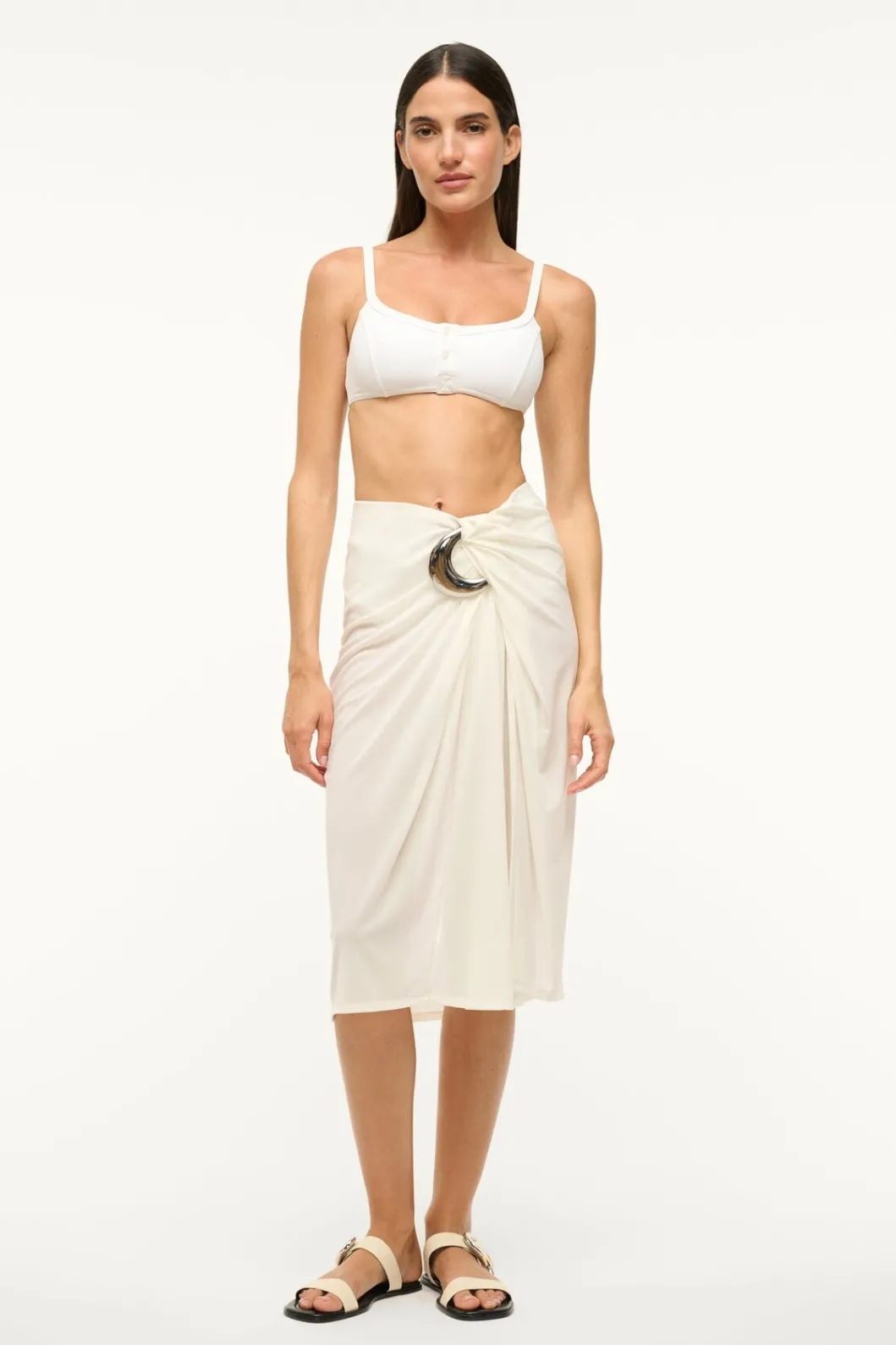 STAUD CHIARA SKIRT< Swim | Cover-ups