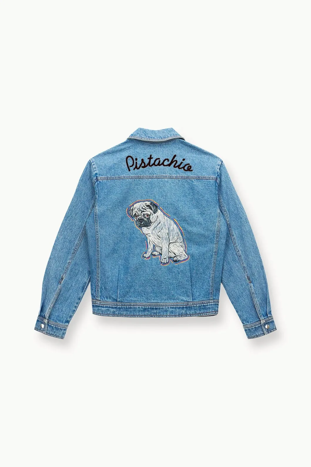 STAUD CUSTOM CLASSIC OVERSIZED RYAN JACKET | MEDIUM WASH< Outerwear & Jackets | Custom Clothing