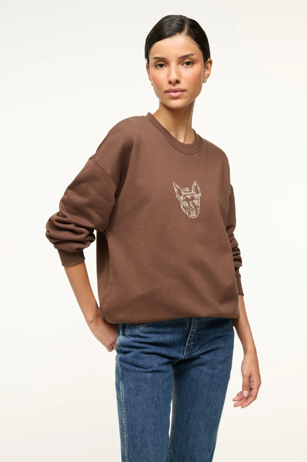 STAUD CUSTOM x C.BONZ OVERSIZED SWEATSHIRT | < Custom Clothing