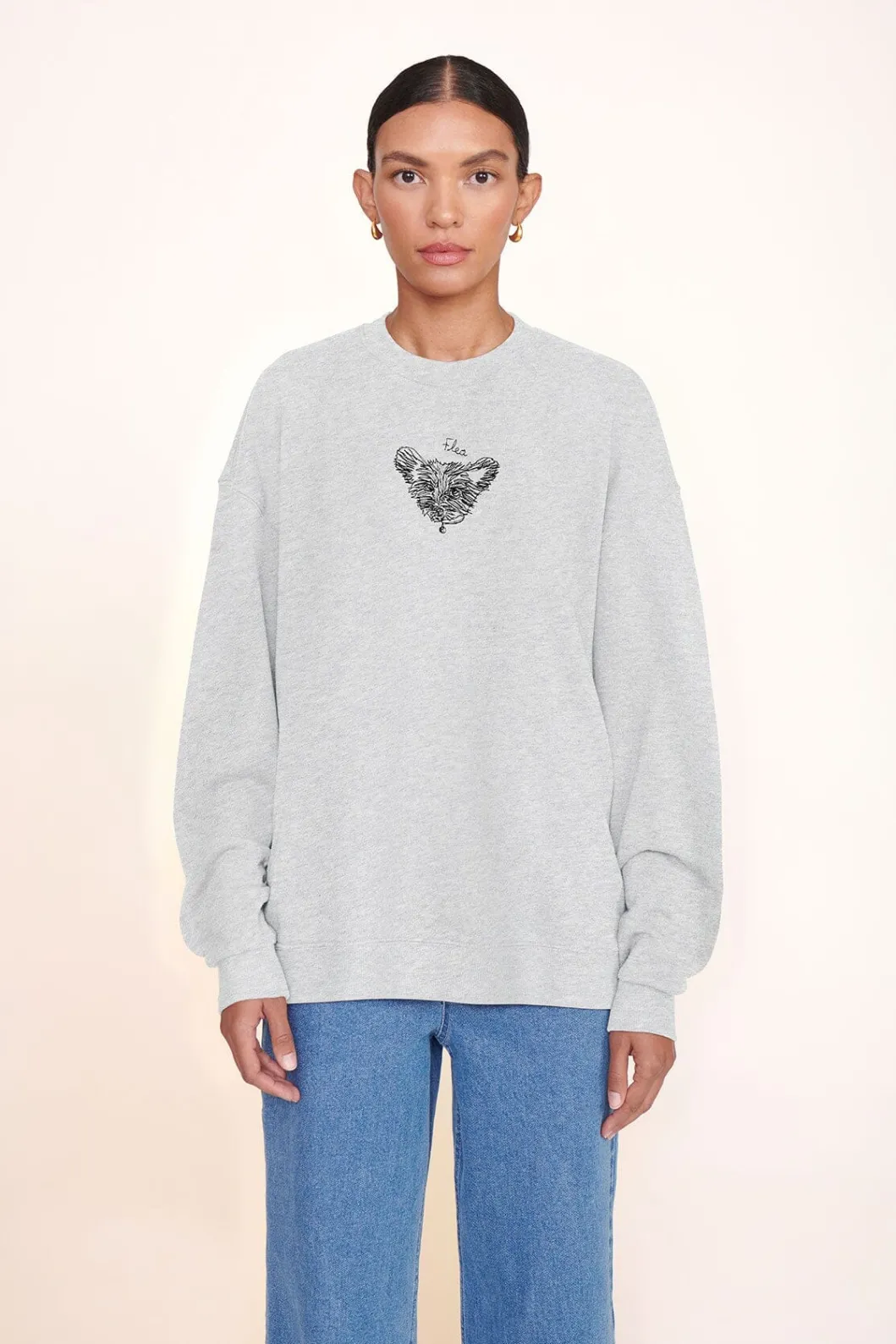 STAUD CUSTOM x C.BONZ OVERSIZED SWEATSHIRT | < Custom Clothing