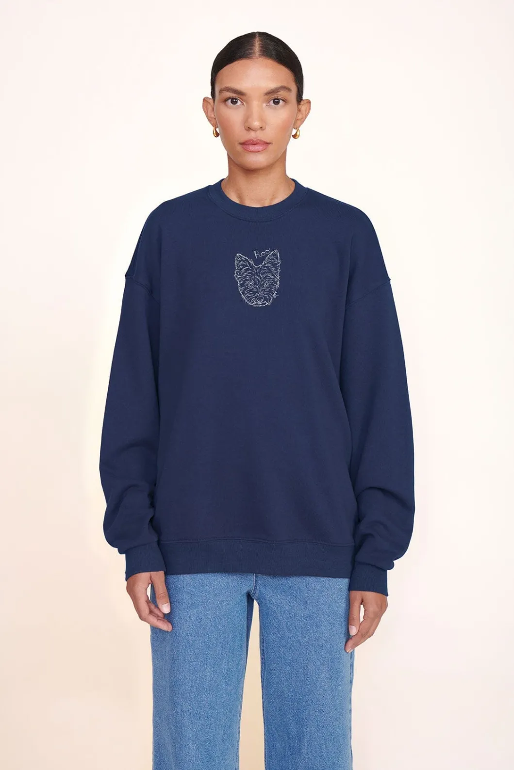 STAUD CUSTOM x C.BONZ OVERSIZED SWEATSHIRT | < Custom Clothing