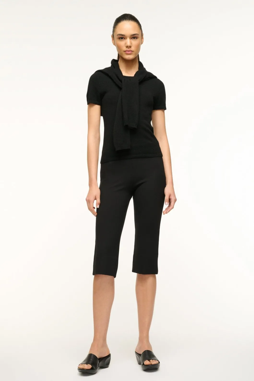 STAUD EASY CASHMERE TEE< Tops