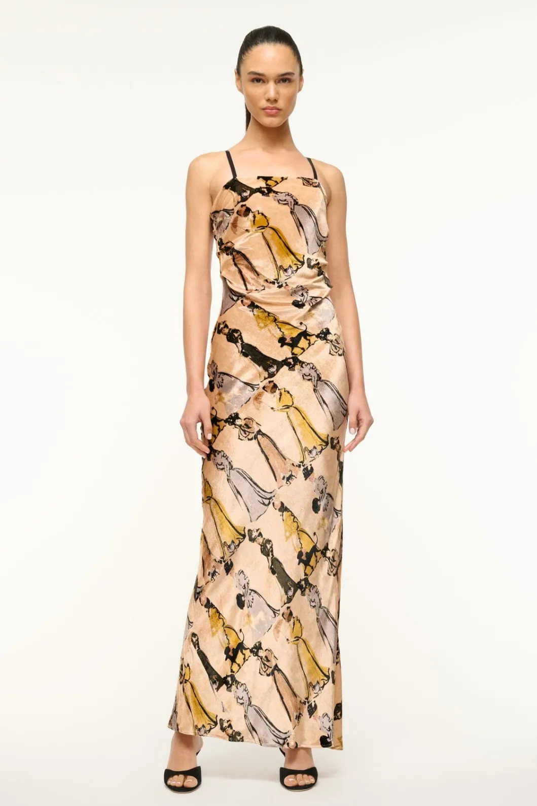 STAUD ELLA DRESS WALK IN THE PARK< The Evening Edit | Maxi Dresses