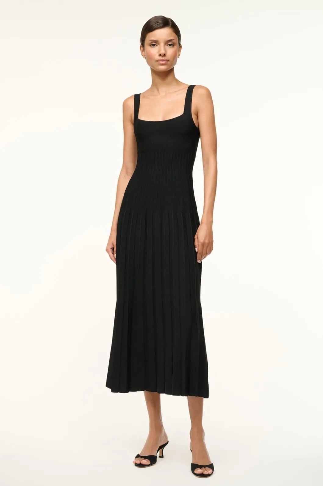 STAUD ELLISON DRESS< Knit Dresses | Maxi Dresses