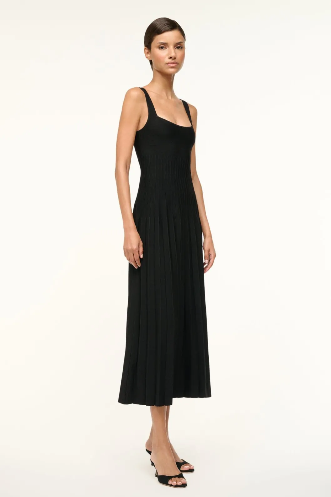 STAUD ELLISON DRESS< Knit Dresses | Maxi Dresses