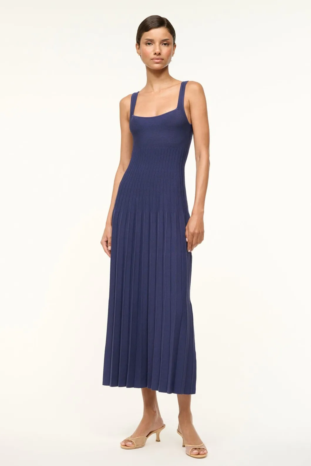 STAUD ELLISON DRESS< Knit Dresses | Maxi Dresses