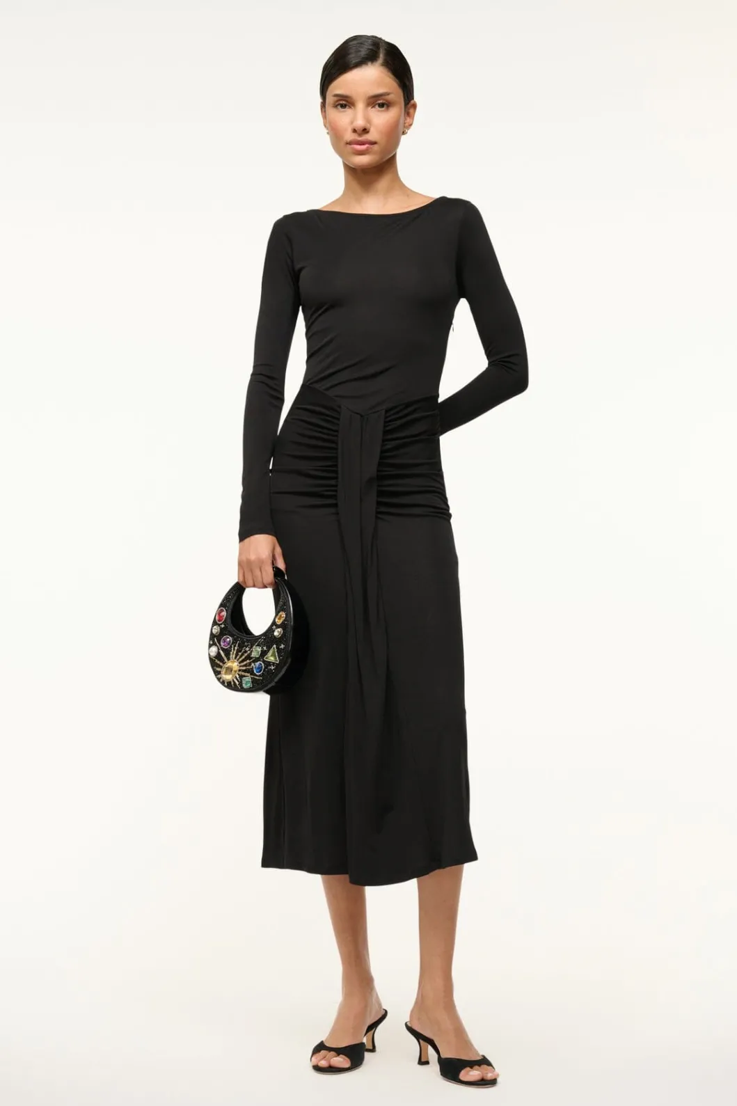 STAUD GRES DRESS< The Evening Edit | Midi Dresses