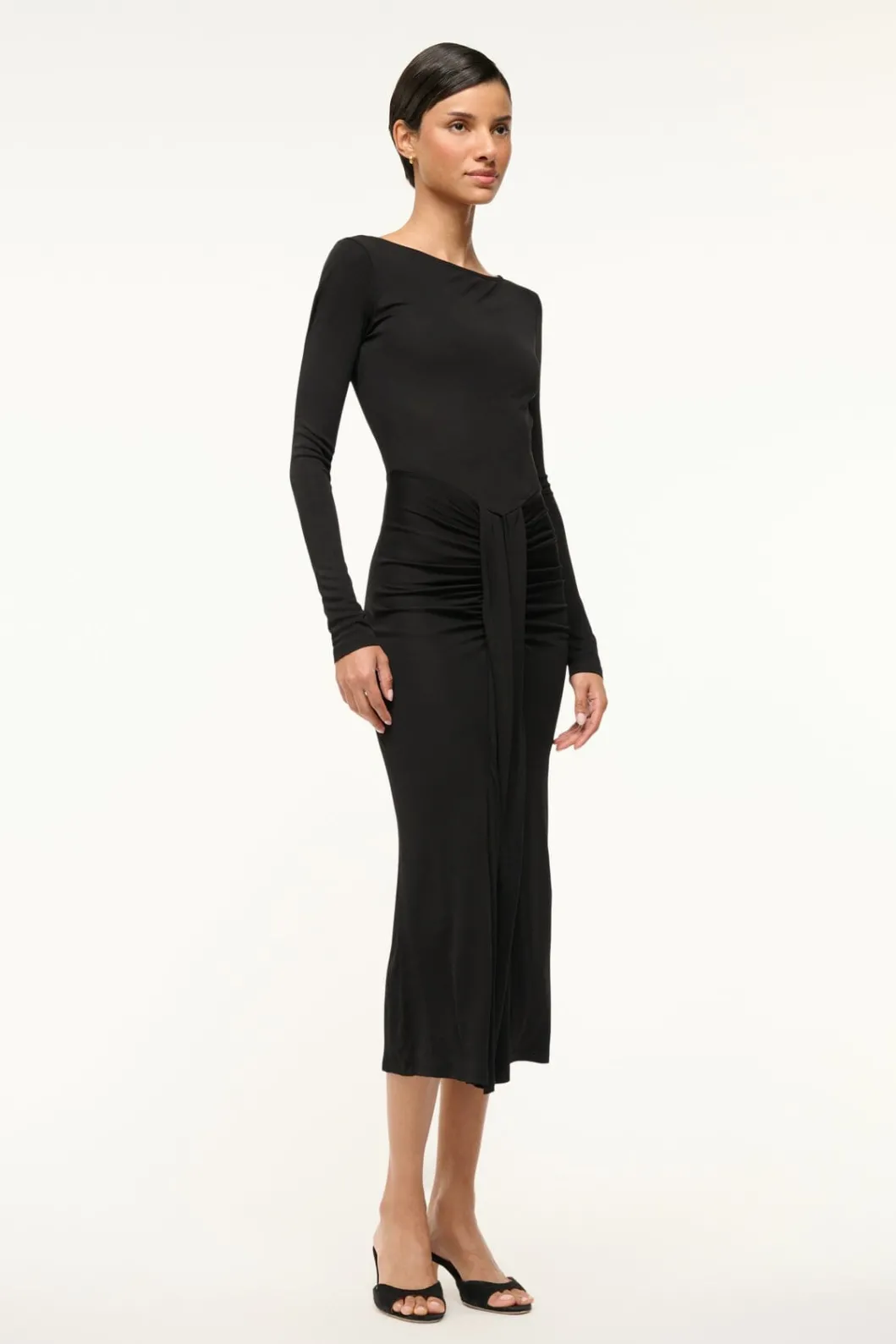 STAUD GRES DRESS< The Evening Edit | Midi Dresses