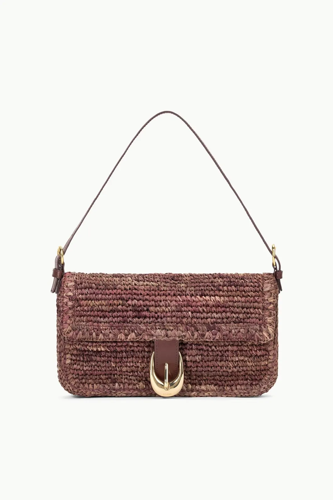 STAUD HARLOW RAFFIA BAG< Swim | Shoulder