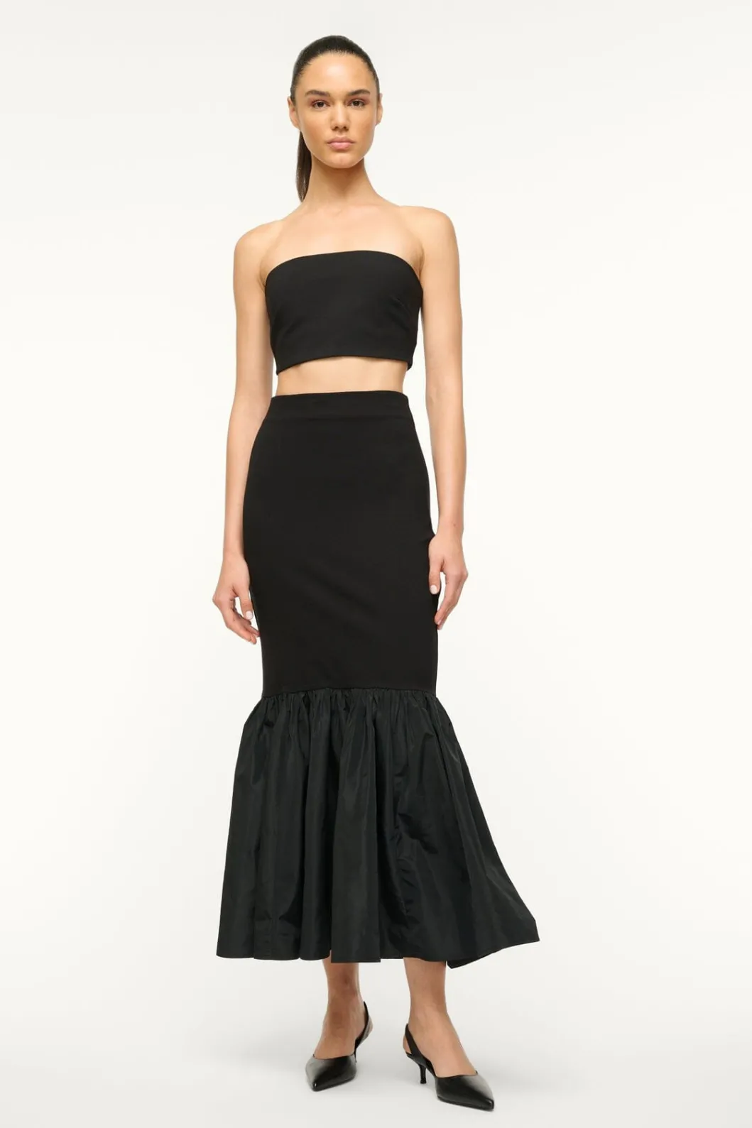 STAUD HAWTHORNE SKIRT< Skirts | The Evening Edit