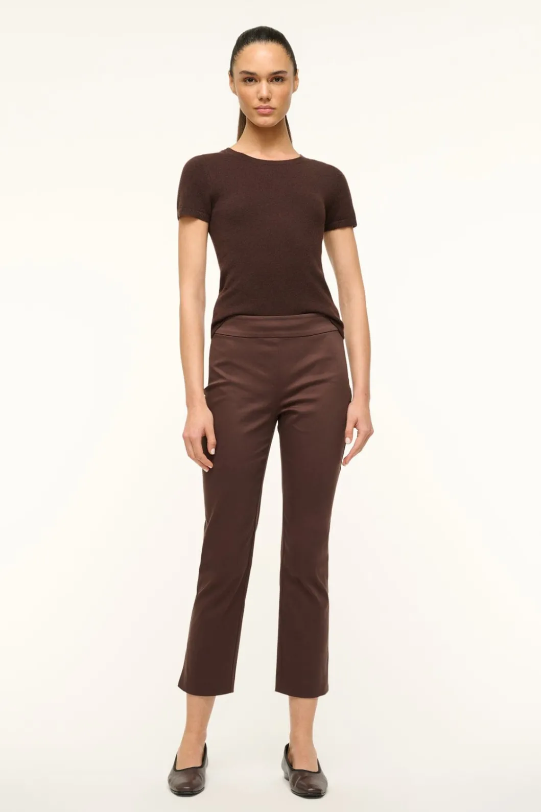 STAUD HUNTER PANT DARK CHOCOLATE< Pants & Shorts