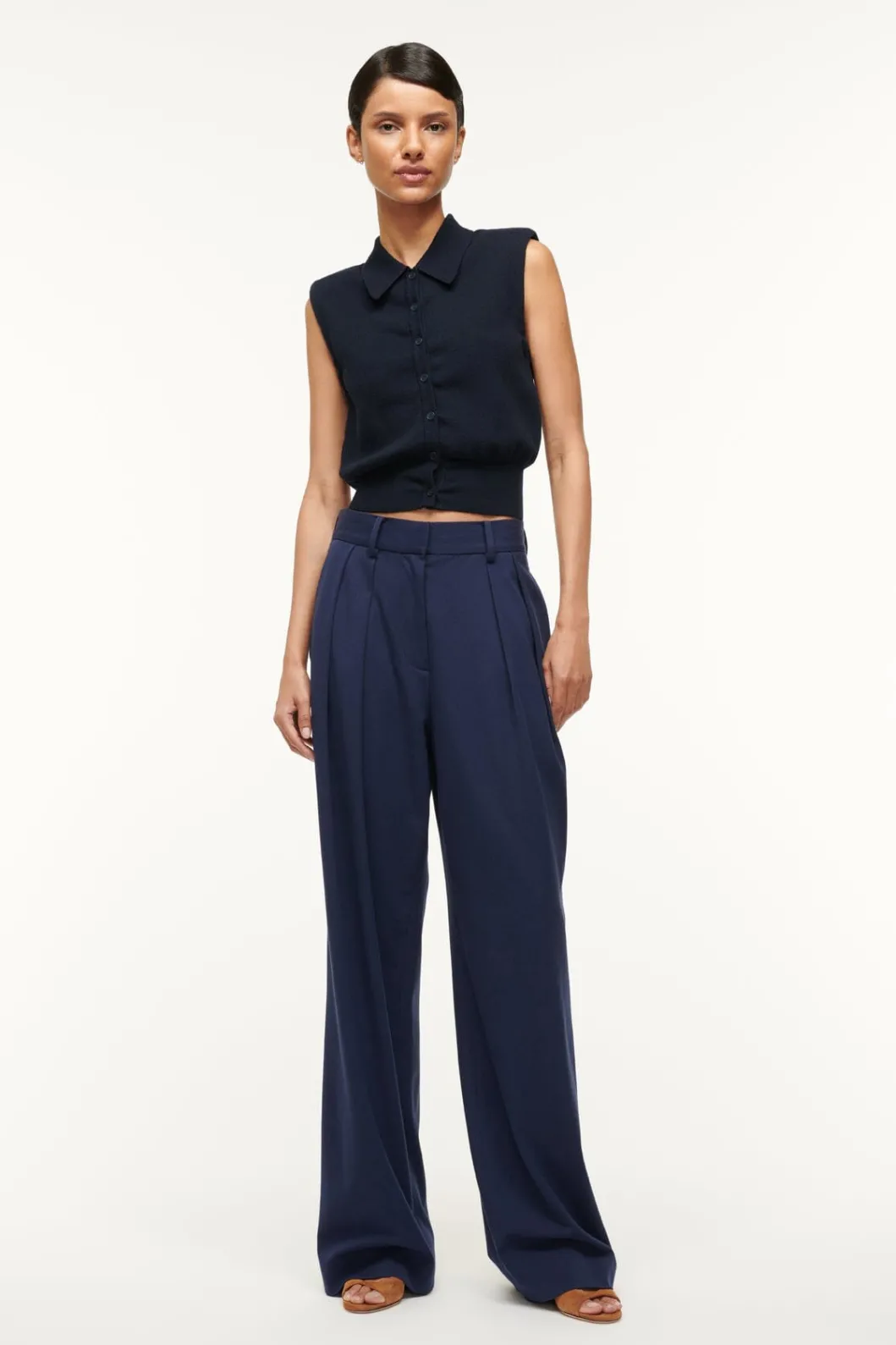 STAUD LUISA PANT< The Evening Edit