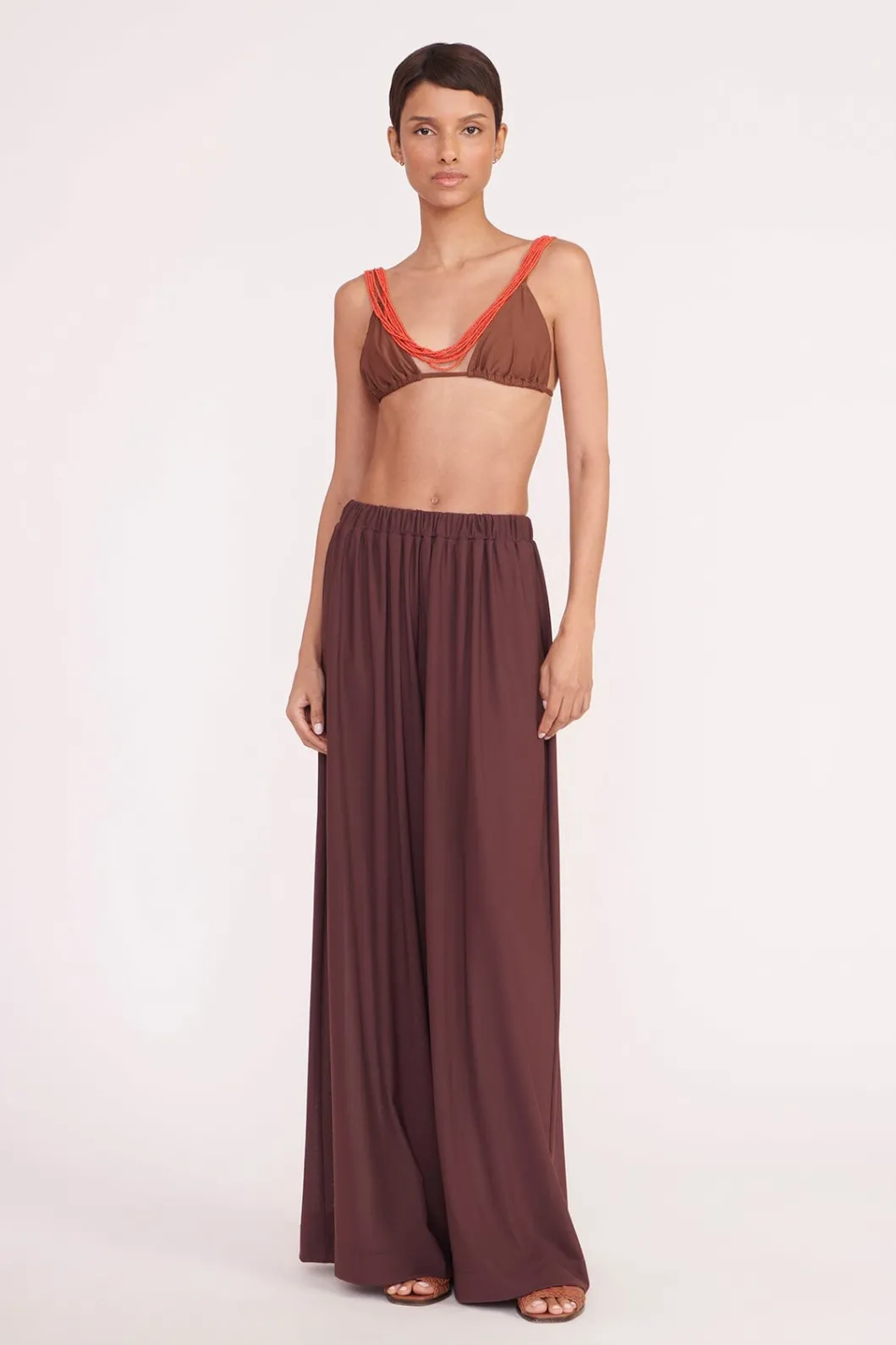 STAUD MARZA PANT< Cover-ups