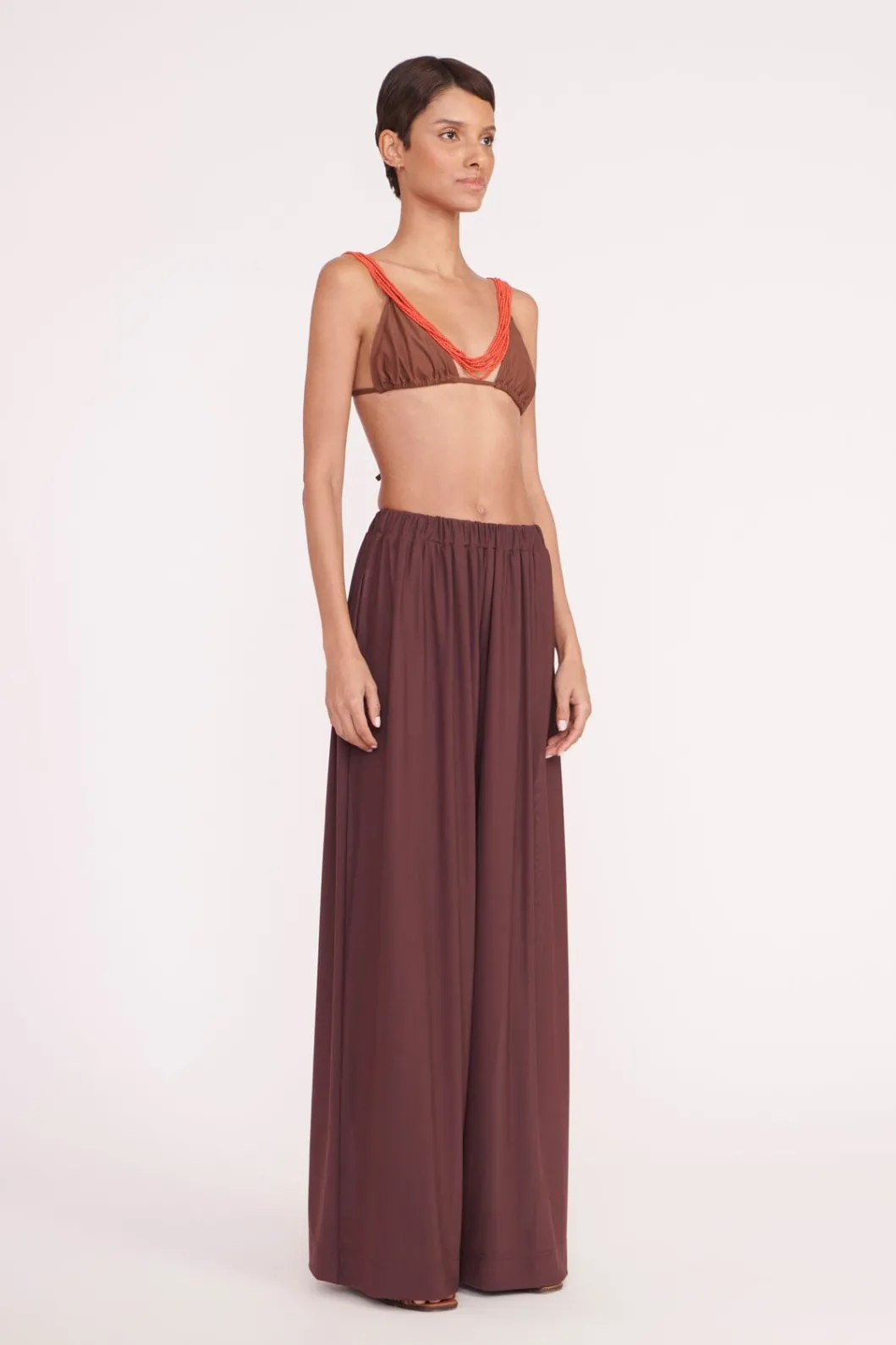 STAUD MARZA PANT< Cover-ups