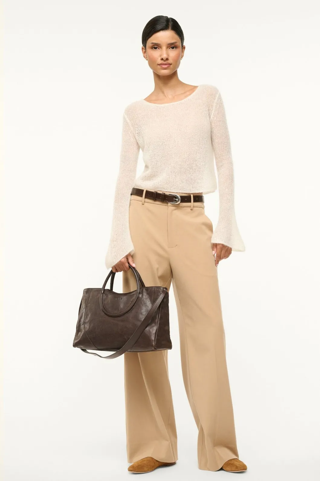 STAUD MAUDE SATCHEL< Carryalls