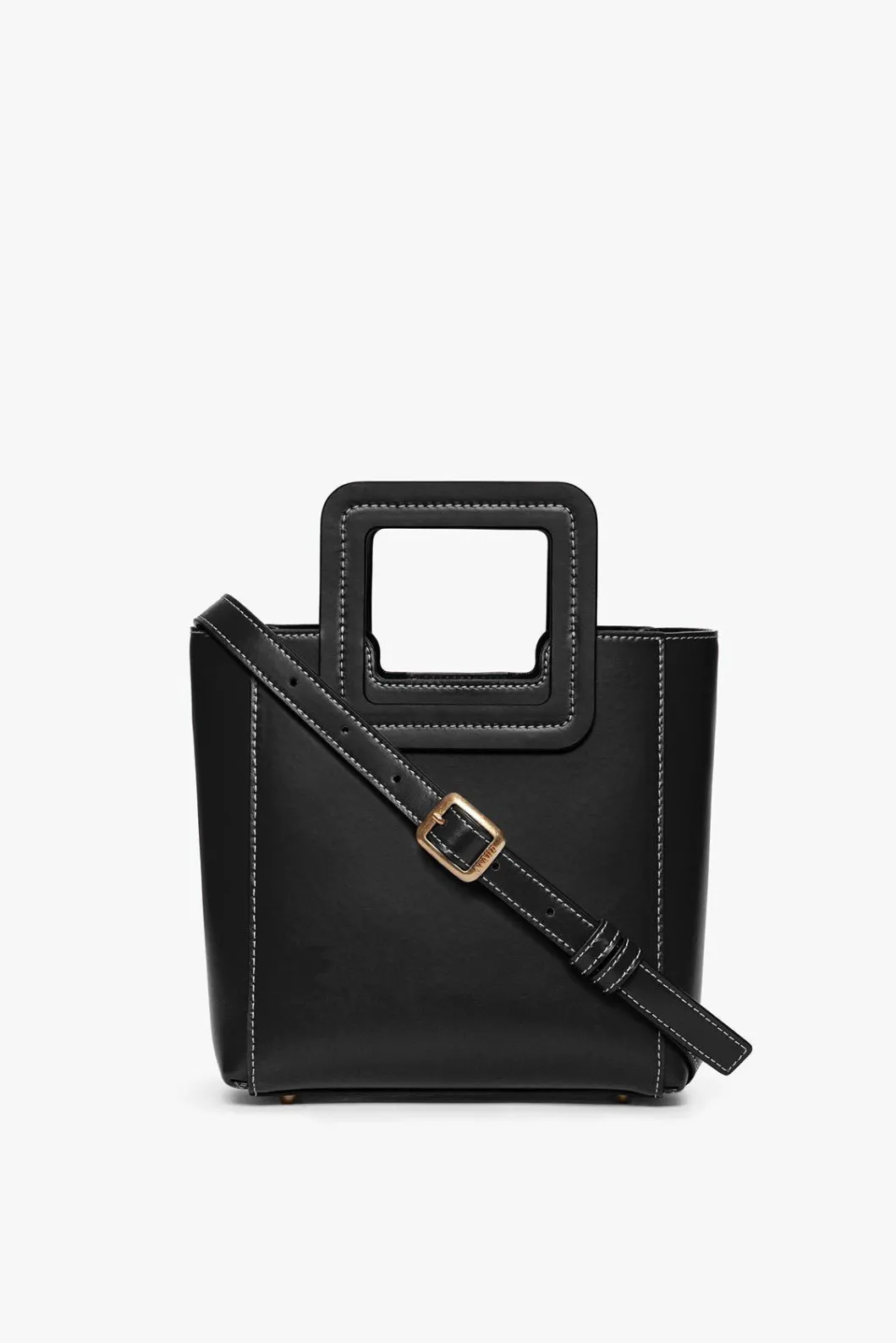 STAUD MINI SHIRLEY LEATHER BAG | < Totes | Crossbody