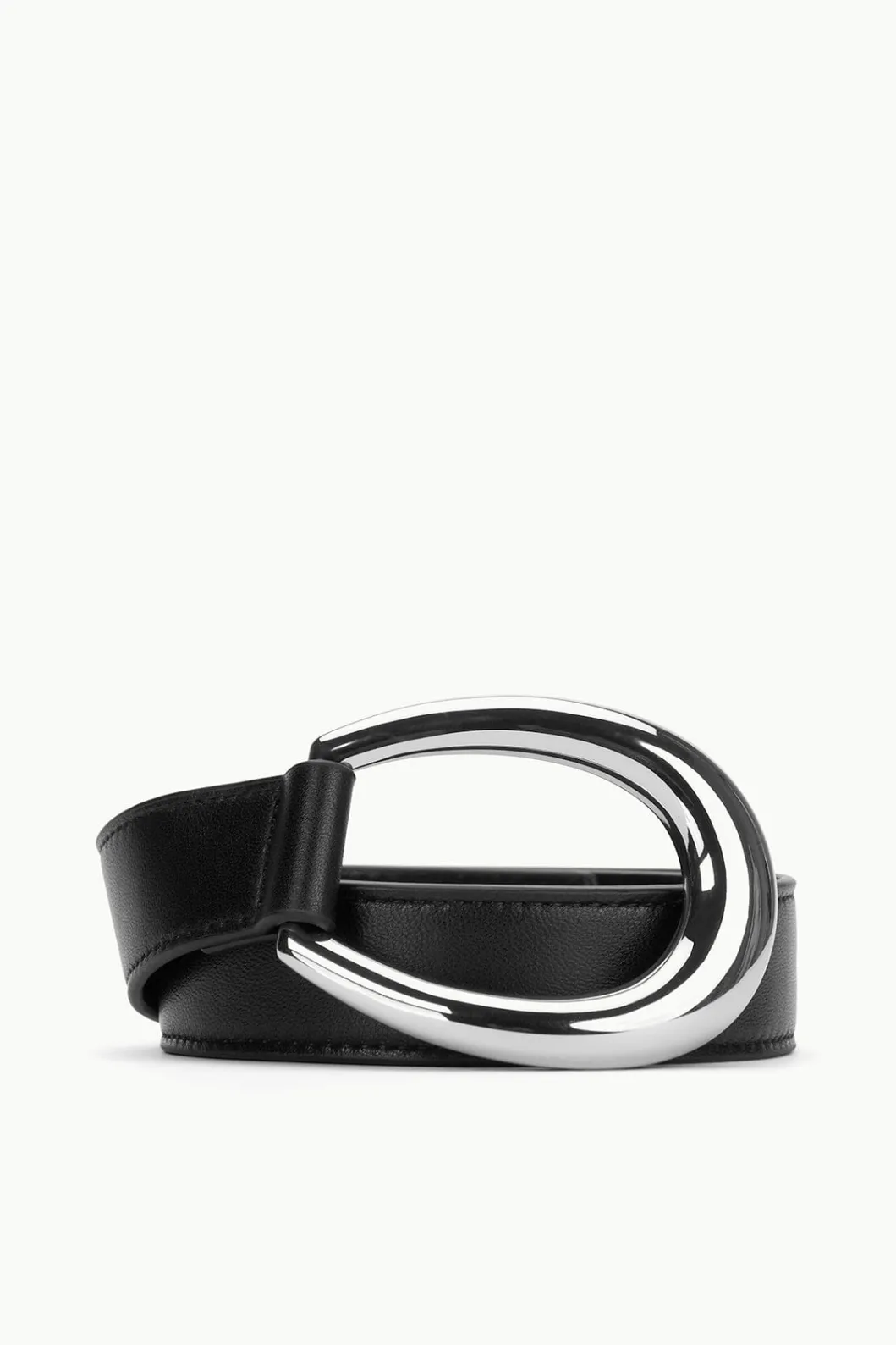 STAUD 30MM WRAP BELT BLACK SILVER< Accessories