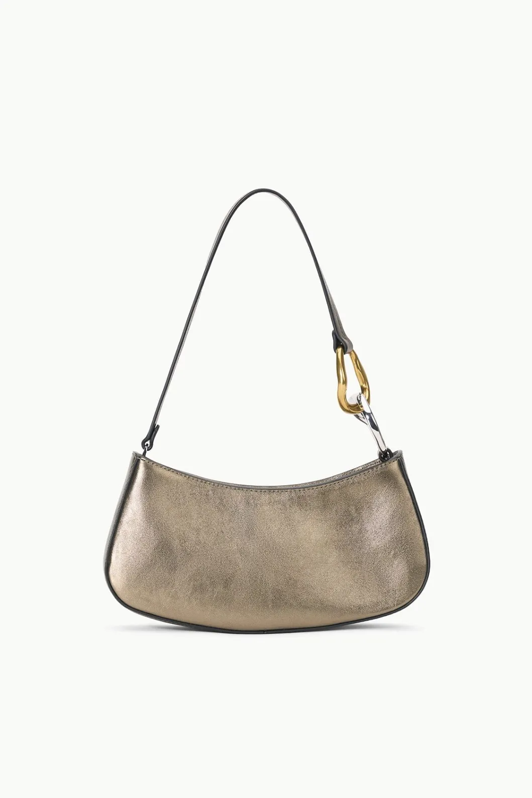 STAUD OLLIE BAG AGED BRONZE< Shoulder