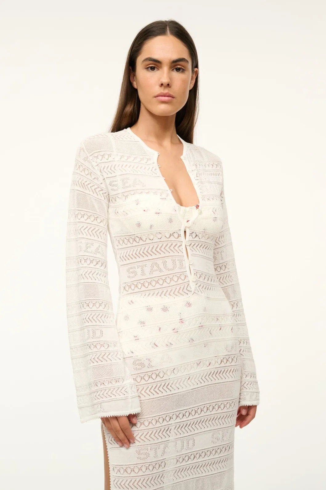 STAUD ROSSLARE DRESS< Swim | Cover-ups