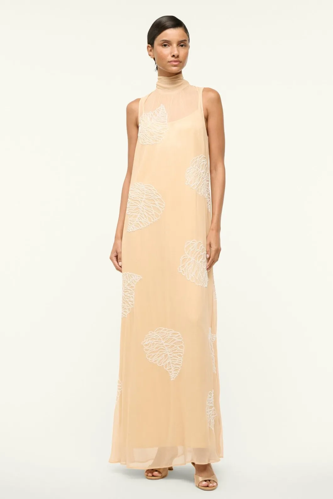 STAUD RUBI DRESS SANDY PALM< Maxi Dresses | Dresses