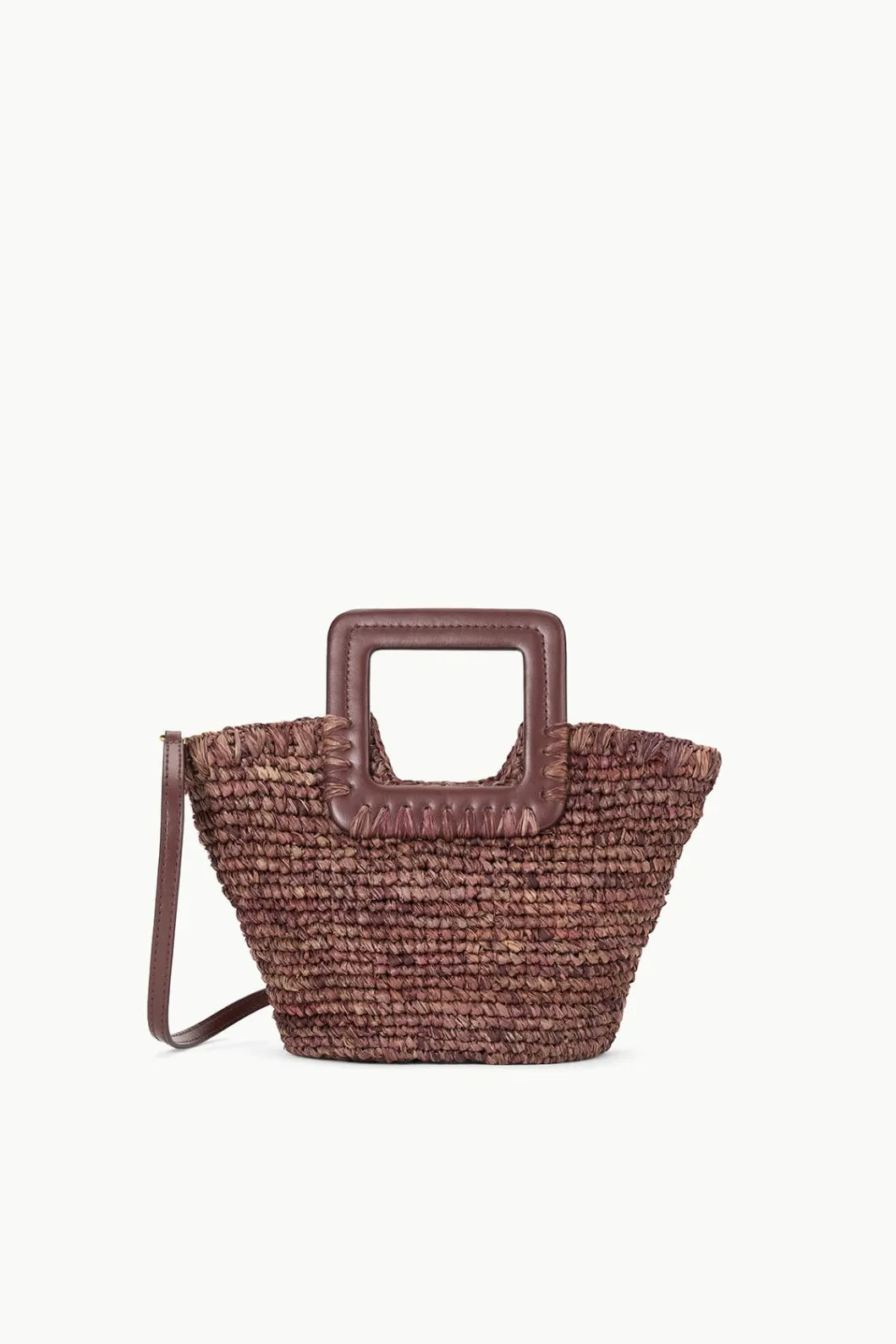 STAUD SHIRLEY RAFFIA MINI BUCKET< Swim | Handbags