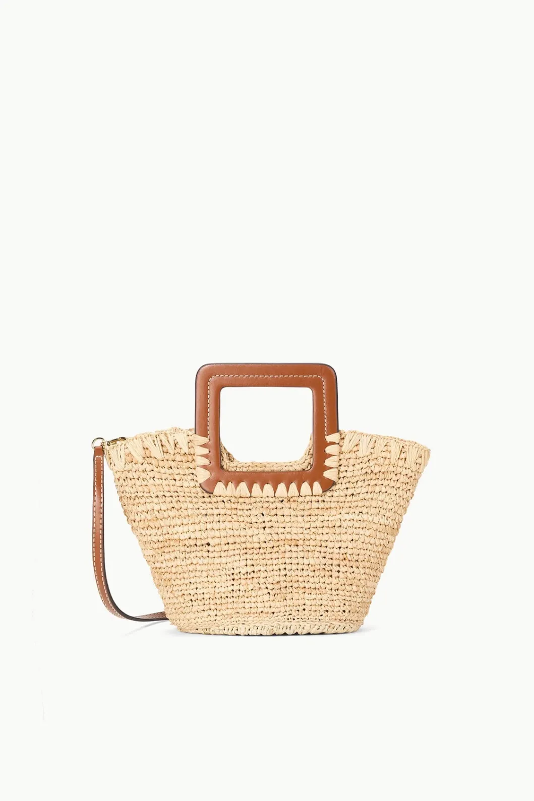 STAUD SHIRLEY RAFFIA MINI BUCKET NATURAL TAN< Swim | Handbags