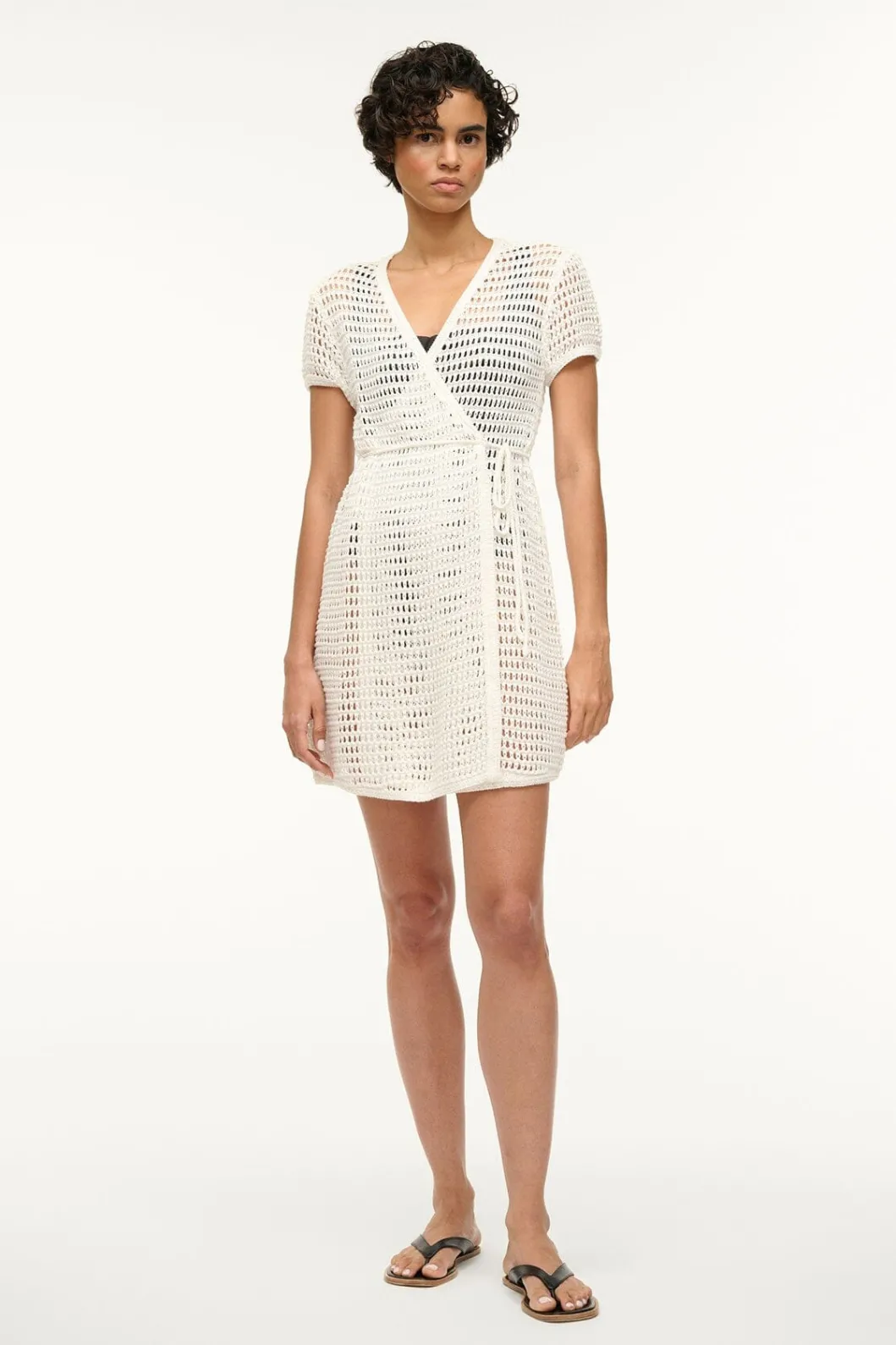 STAUD SPRITZ DRESS< Cover-ups