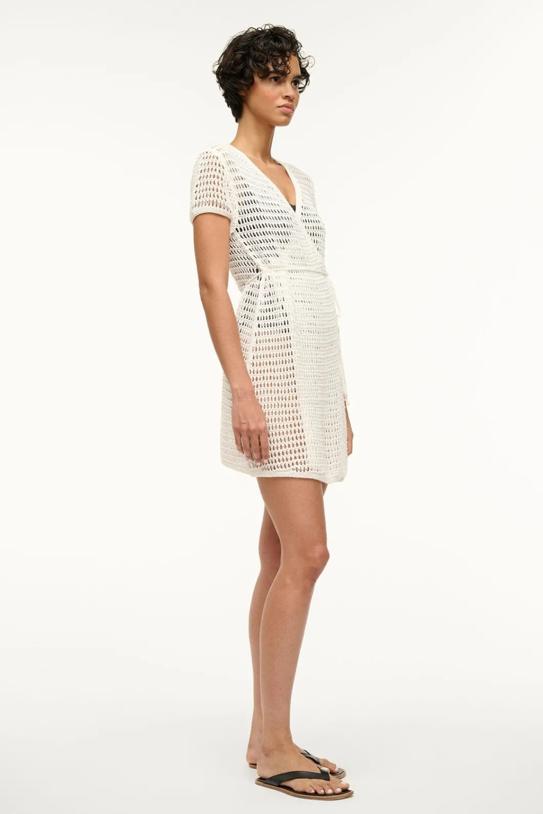 STAUD SPRITZ DRESS< Cover-ups