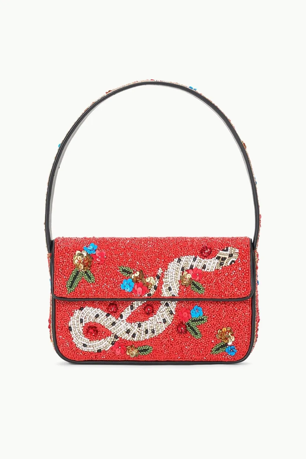 STAUD TOMMY BEADED BAG YEAR OF THE SNAKE< Beaded/novelty | Shoulder