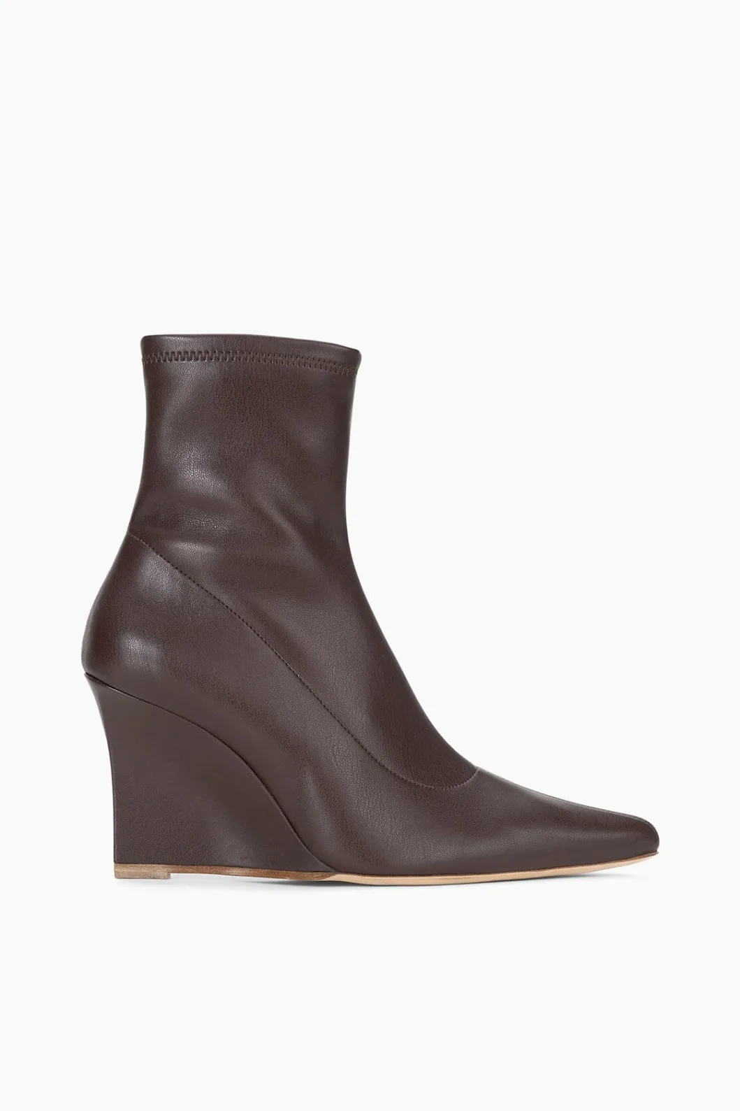 STAUD VESPER ANKLE WEDGE BOOT< Boots | Platforms & Wedges