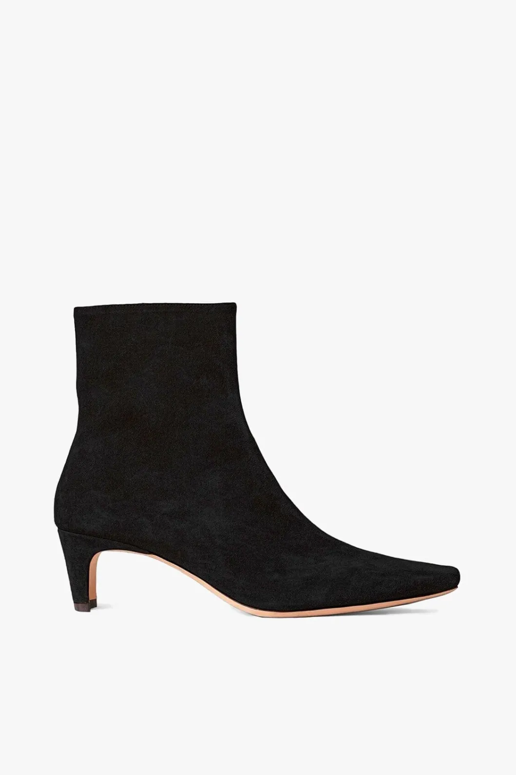 STAUD WALLY ANKLE BOOT BLACK SUEDE< Boots