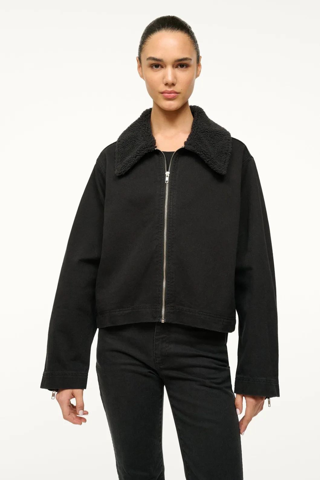 STAUD WRANGLER THE MINIMAL JACKET< Outerwear & Jackets