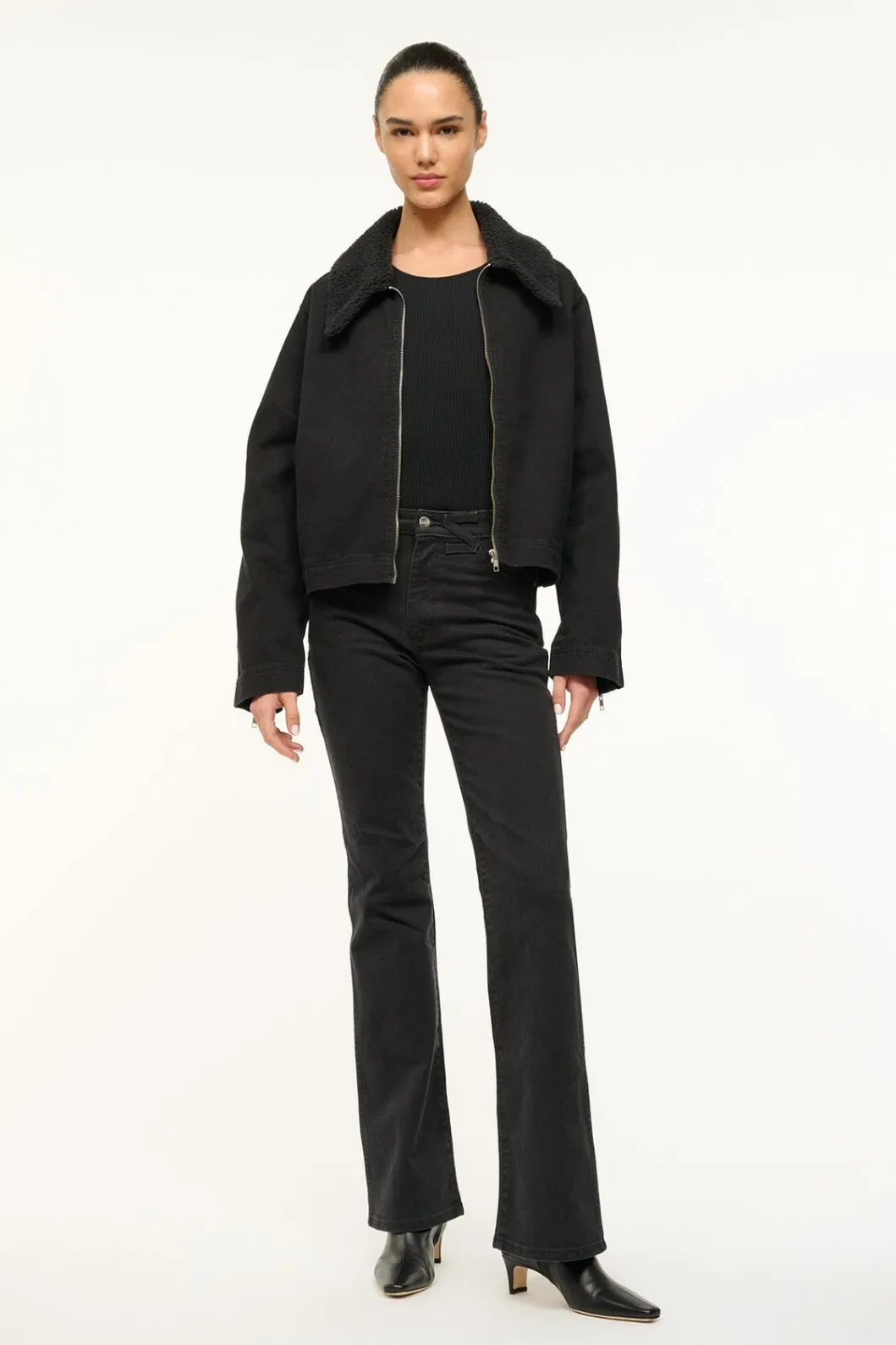 STAUD WRANGLER THE MINIMAL JACKET< Outerwear & Jackets