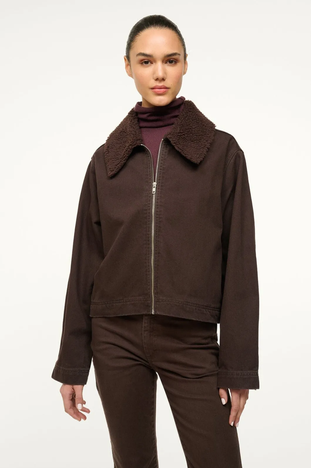 STAUD WRANGLER THE MINIMAL JACKET< Outerwear & Jackets