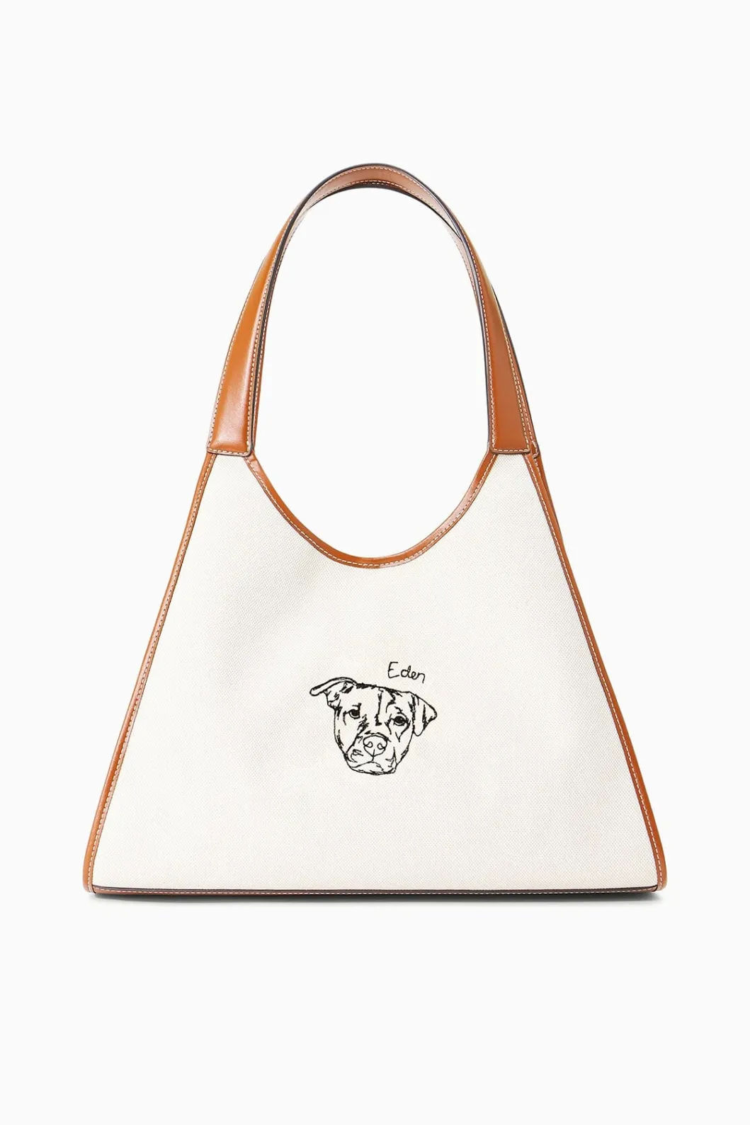 STAUD x C.BONZ CUSTOM SOFT REY TOTE BAG | CREAM TAN< Custom Handbags