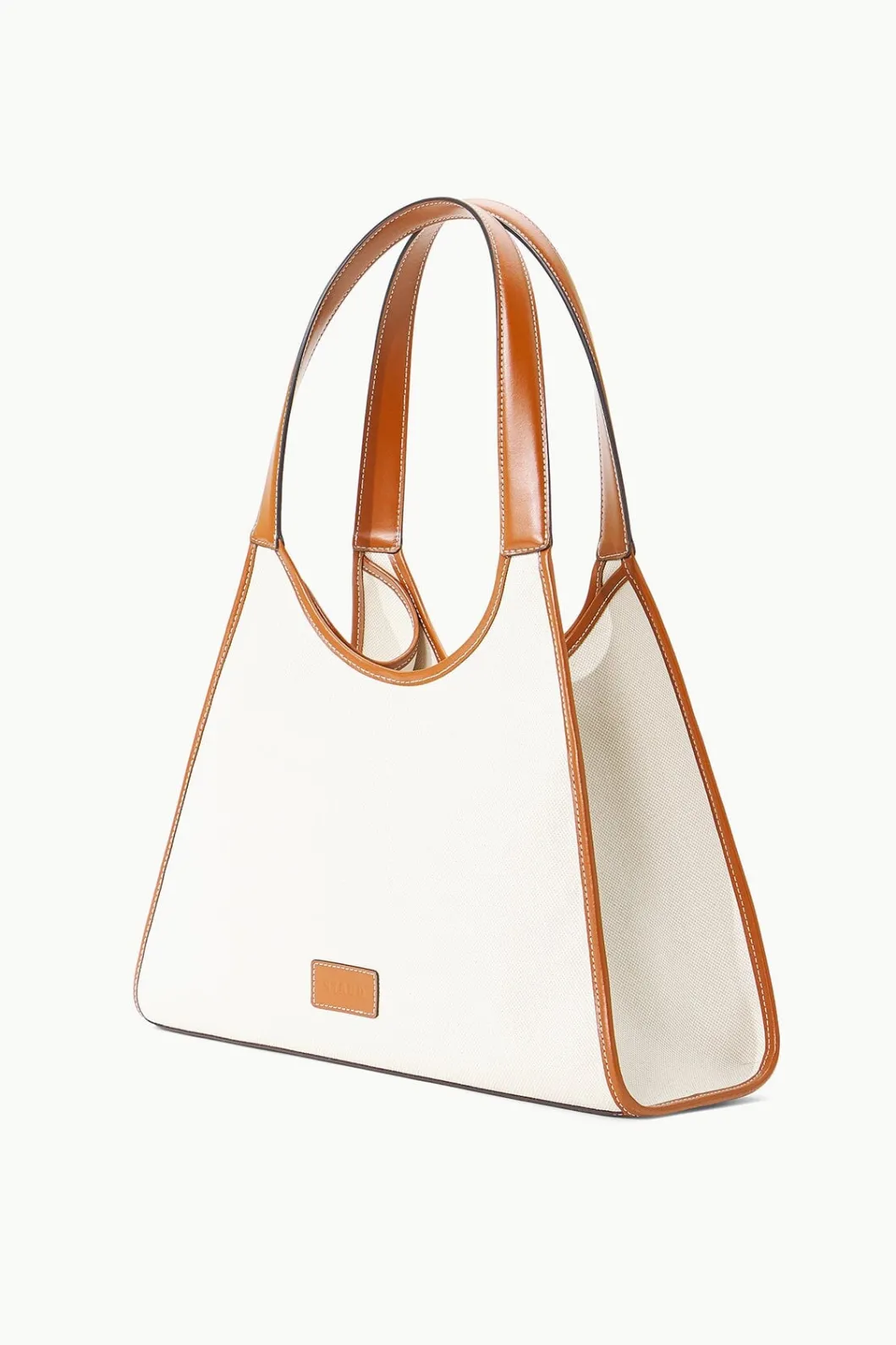 STAUD x C.BONZ CUSTOM SOFT REY TOTE BAG | CREAM TAN< Custom Handbags